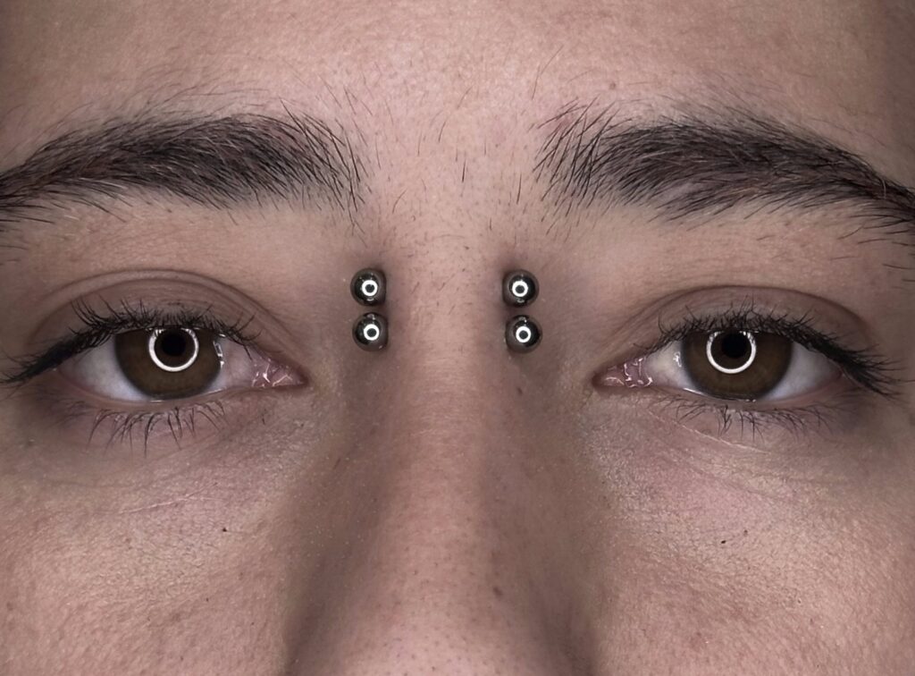 Nuni piercing